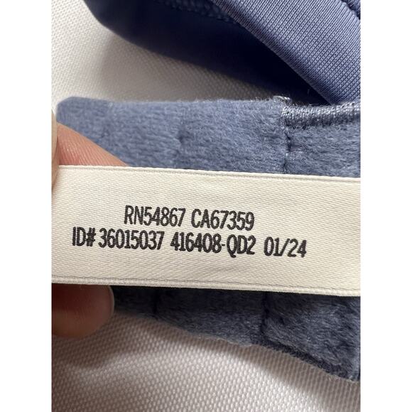 Victoria's Secret PINK Wink Unlined Scoop Bra Women Size XL All Over Logo - Picture 10 of 13